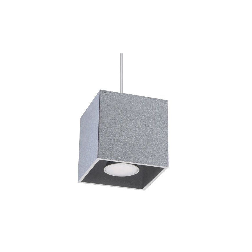 Lysekrone i en snor QUAD 1 1xGU10/40W/230V grå