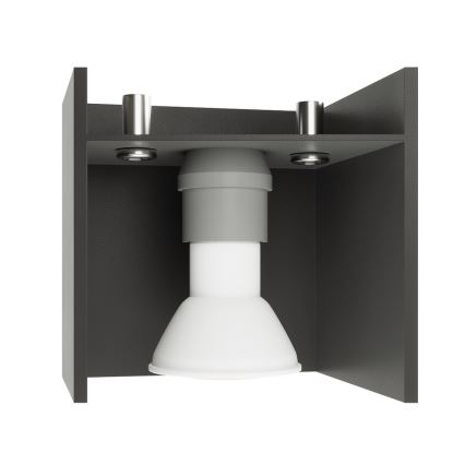 Lysekrone i en snor QUAD 1 1xGU10/40W/230V grå