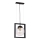 Lysekrone i en snor REY 1xE27/60W/230V