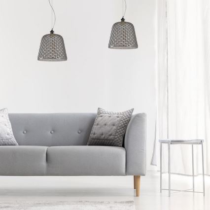 Lysekrone i en snor RIO 1xE27/60W/230V