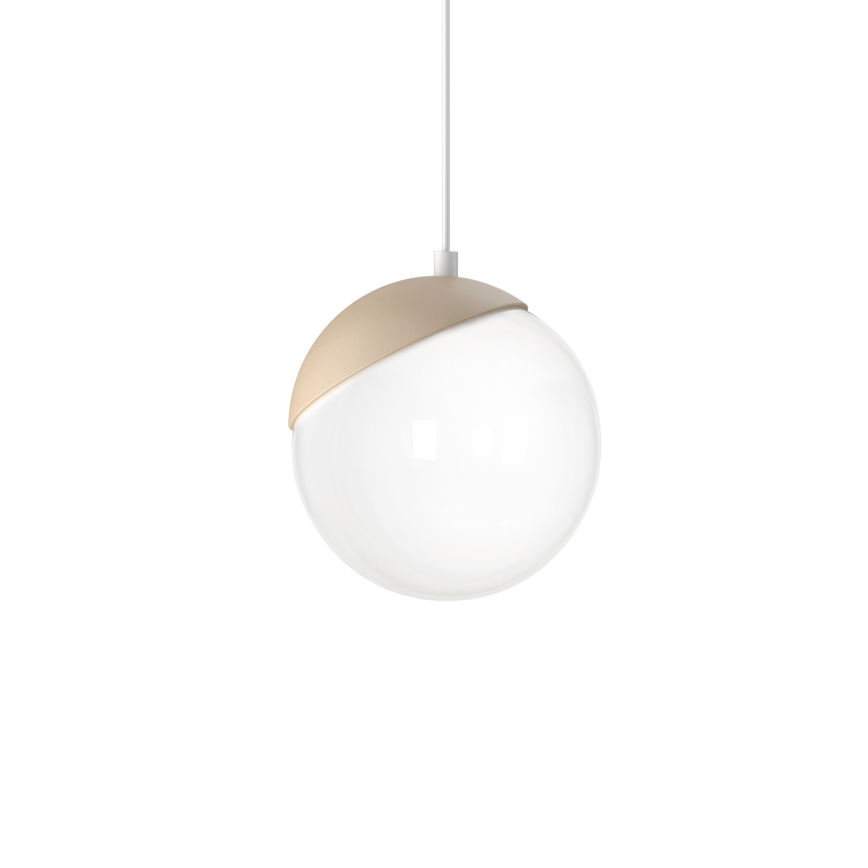 Lysekrone i en snor SFERA WOOD 1xE14/40W/230V