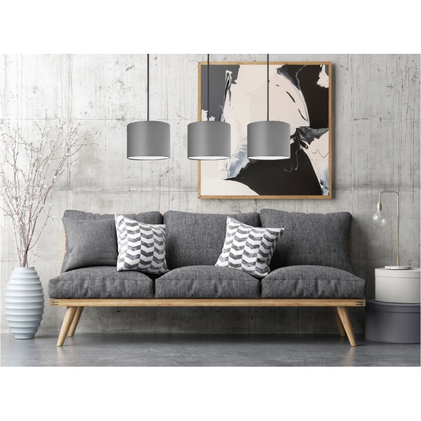 Lysekrone i en snor TUZ 3xE27/60W/230V