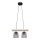 Lysekrone i en snor WOODSTOCK 2xE27/15W/230V