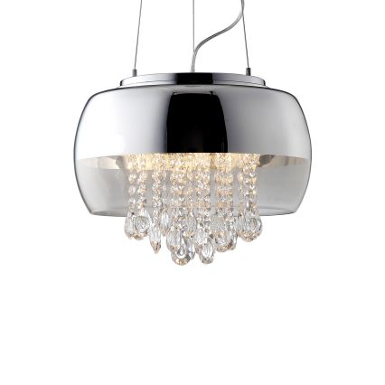 Lysekrone i krystal LUNA 1xE14/40W/230V