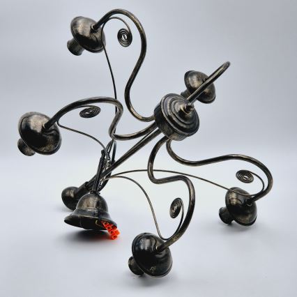 Lysekrone i kæde DONATO 5xE14/40W/230V