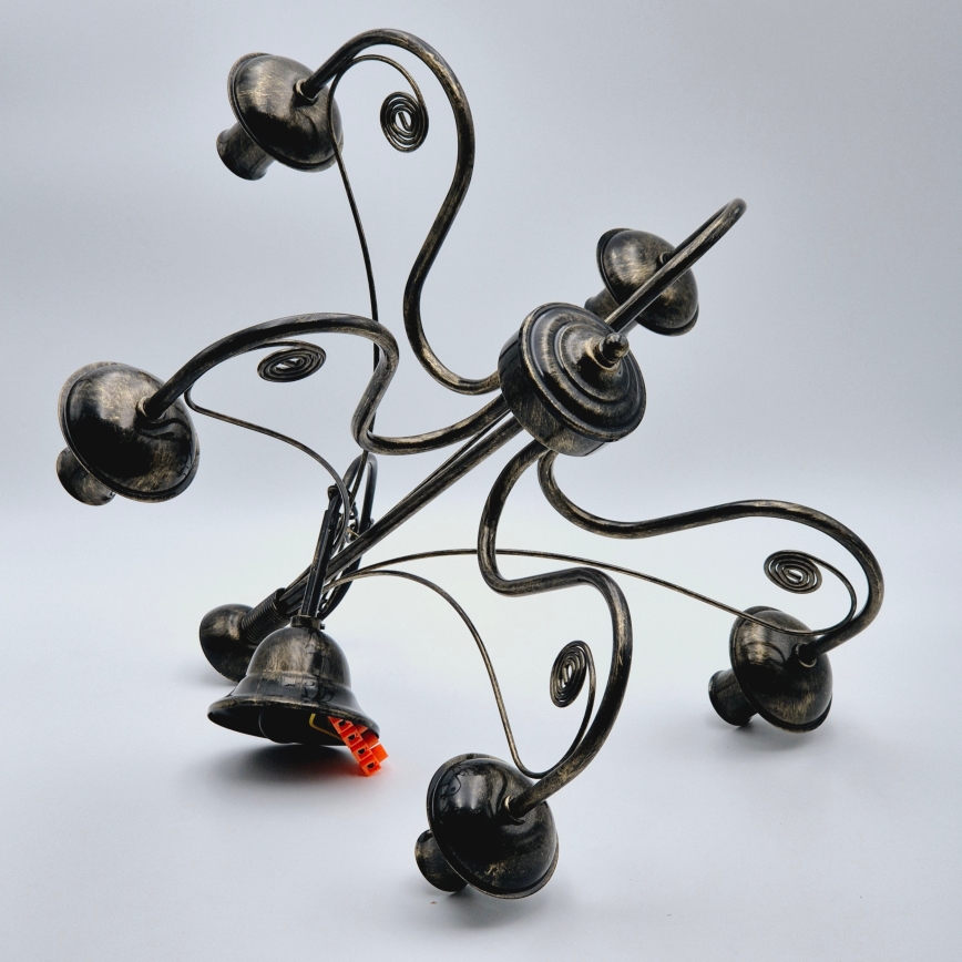 Lysekrone i kæde DONATO 5xE14/40W/230V