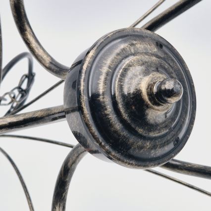 Lysekrone i kæde DONATO 5xE14/40W/230V