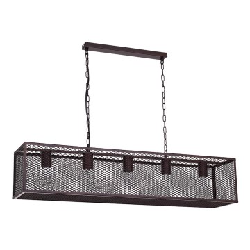 Lysekrone i kæde KAGE 5xE27/60W/230V