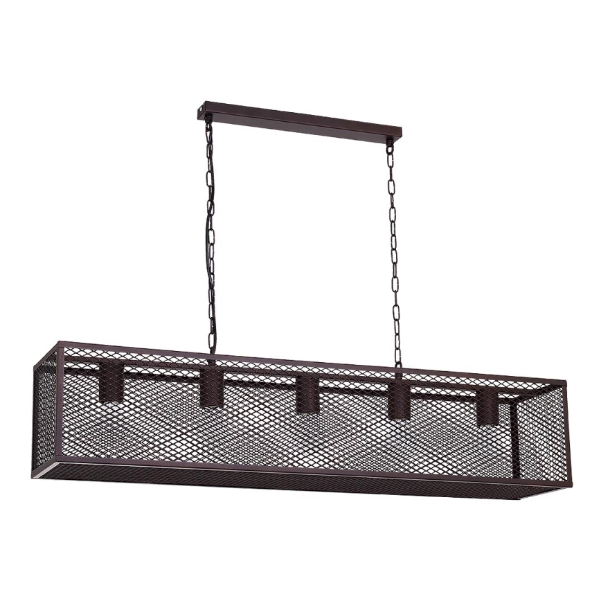 Lysekrone i kæde KAGE 5xE27/60W/230V