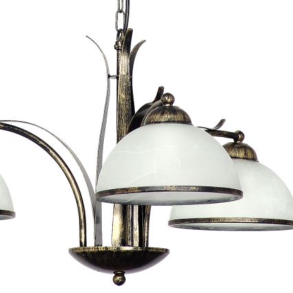 Lysekrone i kæde KORFU 3xE27/60W/230V