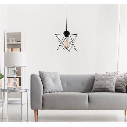 Lysekrone i snor 1xE27/60W/230V