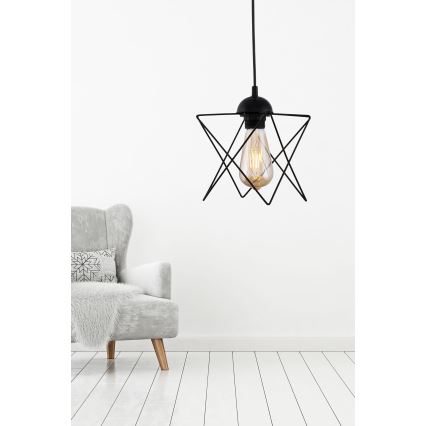 Lysekrone i snor 1xE27/60W/230V
