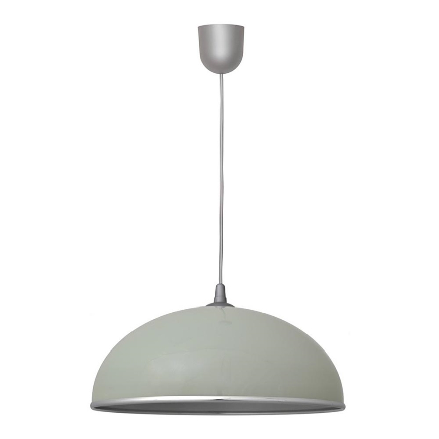 Lysekrone i snor CIRCLE 1xE27/15W/230V grå