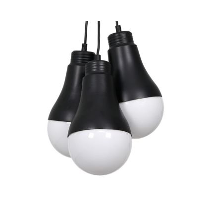 Lysekrone i snor HELIOS 3xE14/40W/230V