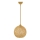 Lysekrone i snor JUTE 1xE27/60W/230V beige