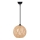 Lysekrone i snor JUTE 1xE27/60W/230V beige