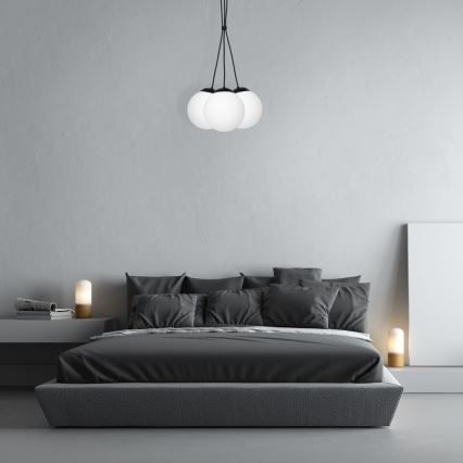Lysekrone i snor LIMA 3xE14/40W/230V