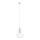 Lysekrone KARO 1xE27/15W/230V hvid