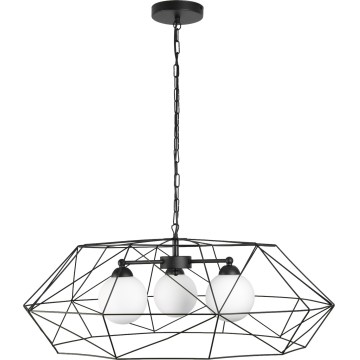 Lysekrone med kæde DEXA 3xG9/10W/230V sort