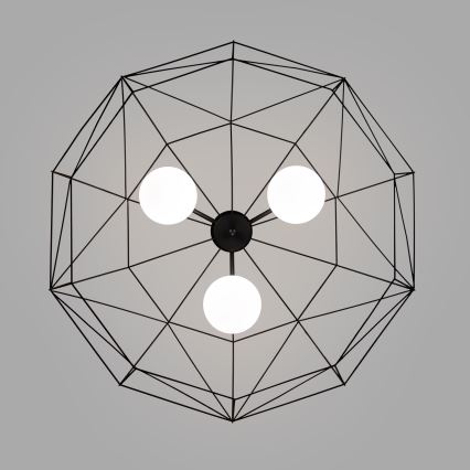Lysekrone med kæde DEXA 3xG9/10W/230V sort