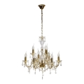 Lysekrone på en kæde MARIA TERESA 9xE14/40W/230V
