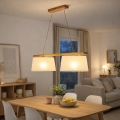 Lysekrone på kabel AIDA 2xE27/60W/230V Ø 35 cm eg
