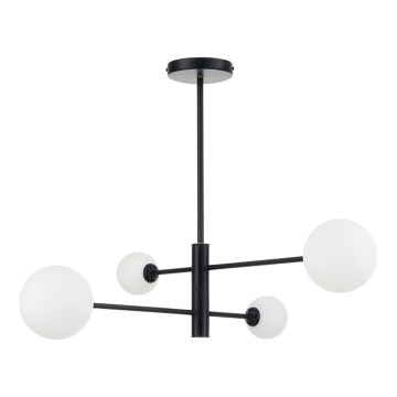 Lysekrone på stang DORADO 4xG9/40W/230V sort