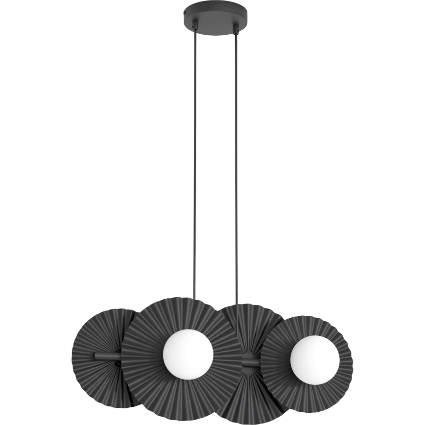 Lysekrone på wire UMBRA 4xG9/8W/230V sort