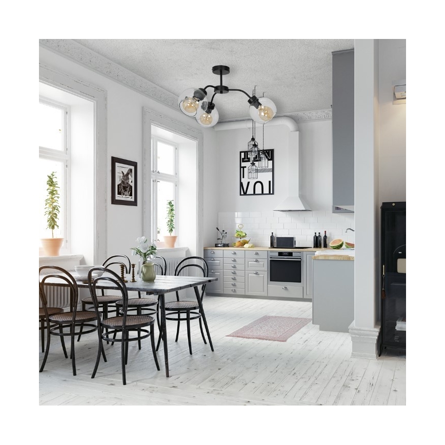 Lysekrone SOFIA 3xE27/60W/230V transparent