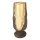 Lysestage 25x11 cm guld/brun