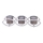 Lysestage 33x8x8 cm poleret krom