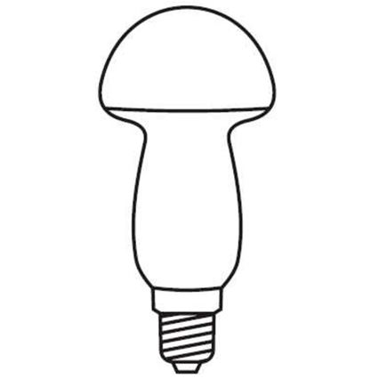 Lyskæde TOADSTOOL 12xE10/10,7 m rød - Fremstillet i Europa