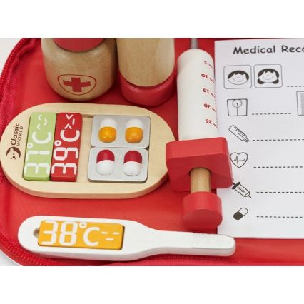 Lægekuffert med tilbehør