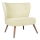 Lænestol JENI cremefarvet