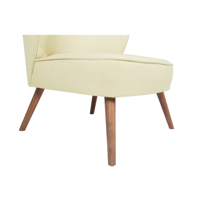 Lænestol JENI cremefarvet