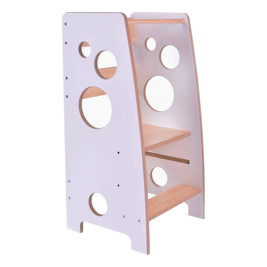 Læringsstolpe LINDA hvid/løn