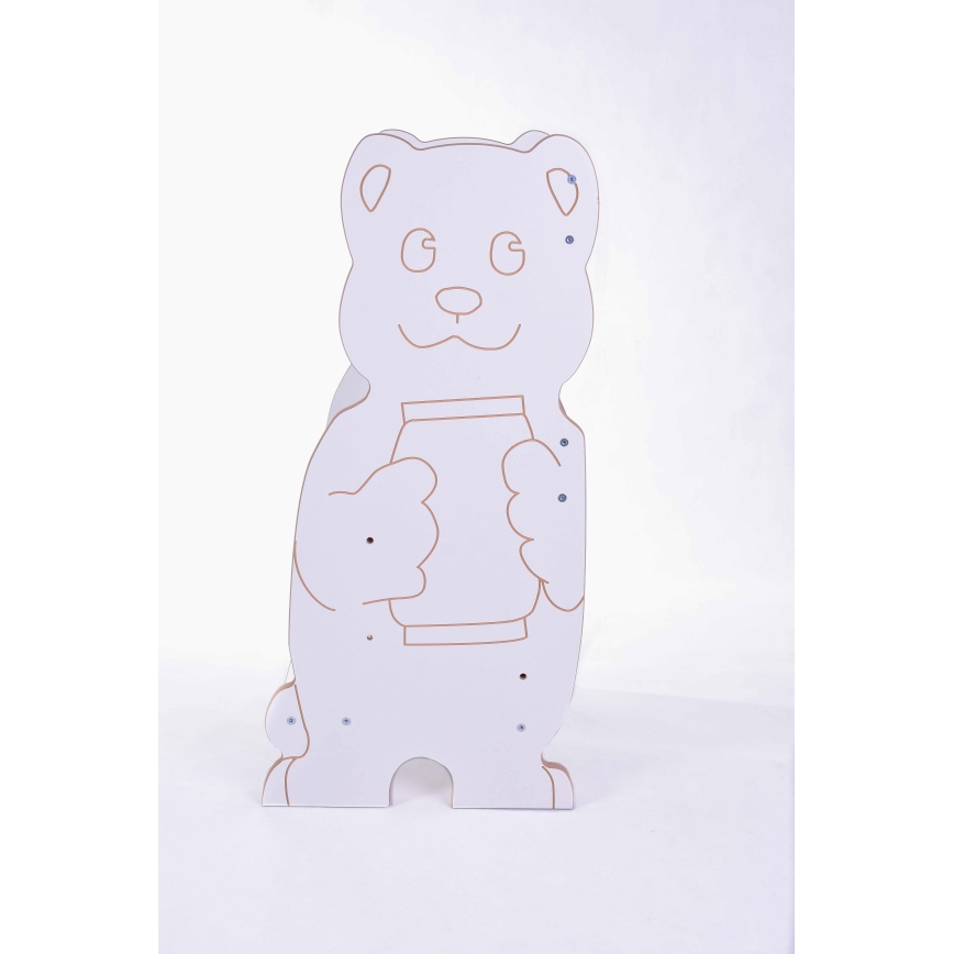 Læringstårn BEAR hvid