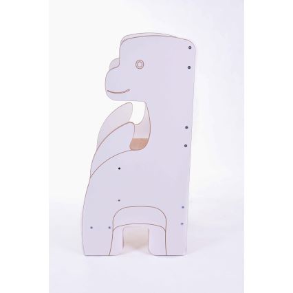 Læringstårn DINO hvid/ahorn