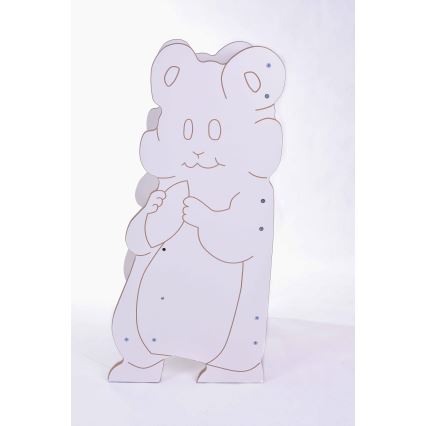 Læringstårn HAMSTER hvid