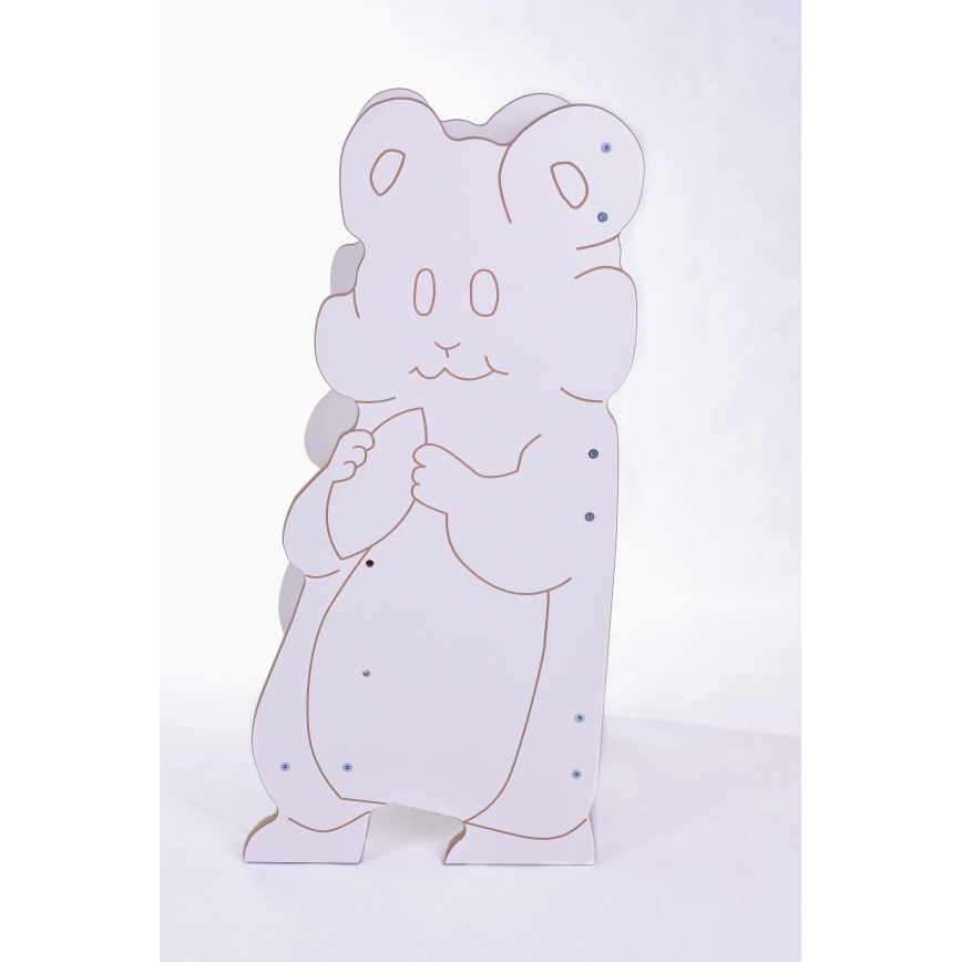 Læringstårn HAMSTER hvid