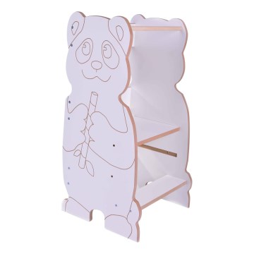 Læringstårn PANDA hvid