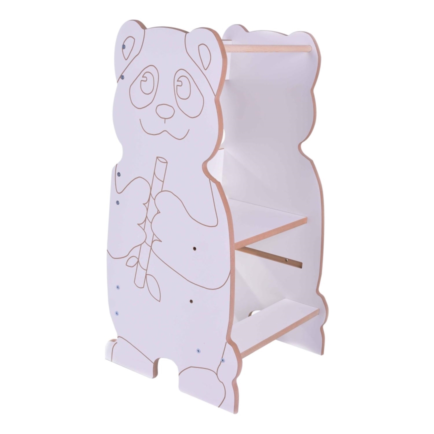 Læringstårn PANDA hvid