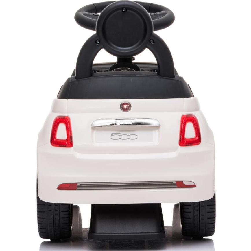 Løbecykel Fiat 500 2xAA cremefarvet