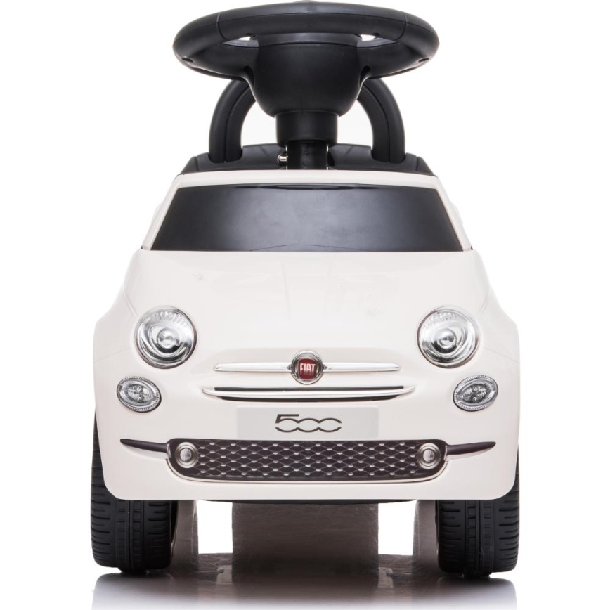 Løbecykel Fiat 500 2xAA cremefarvet