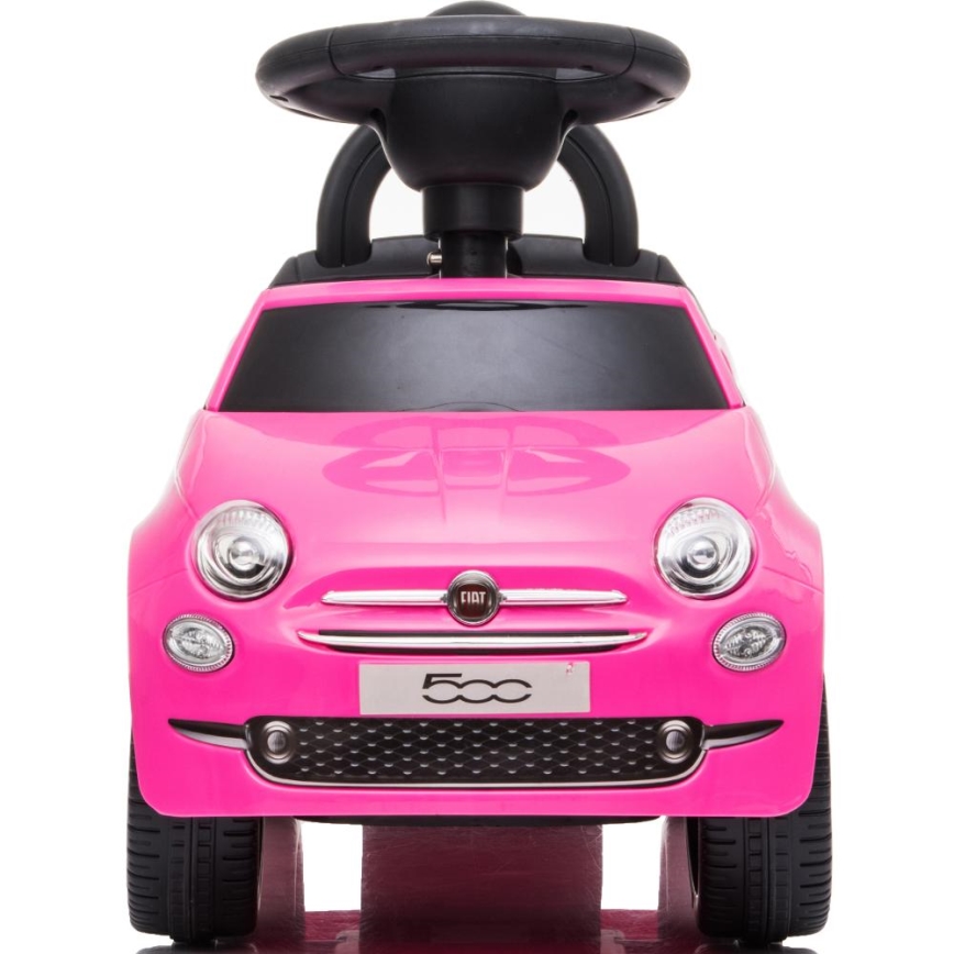 Løbecykel Fiat 500 2xAA lyserød