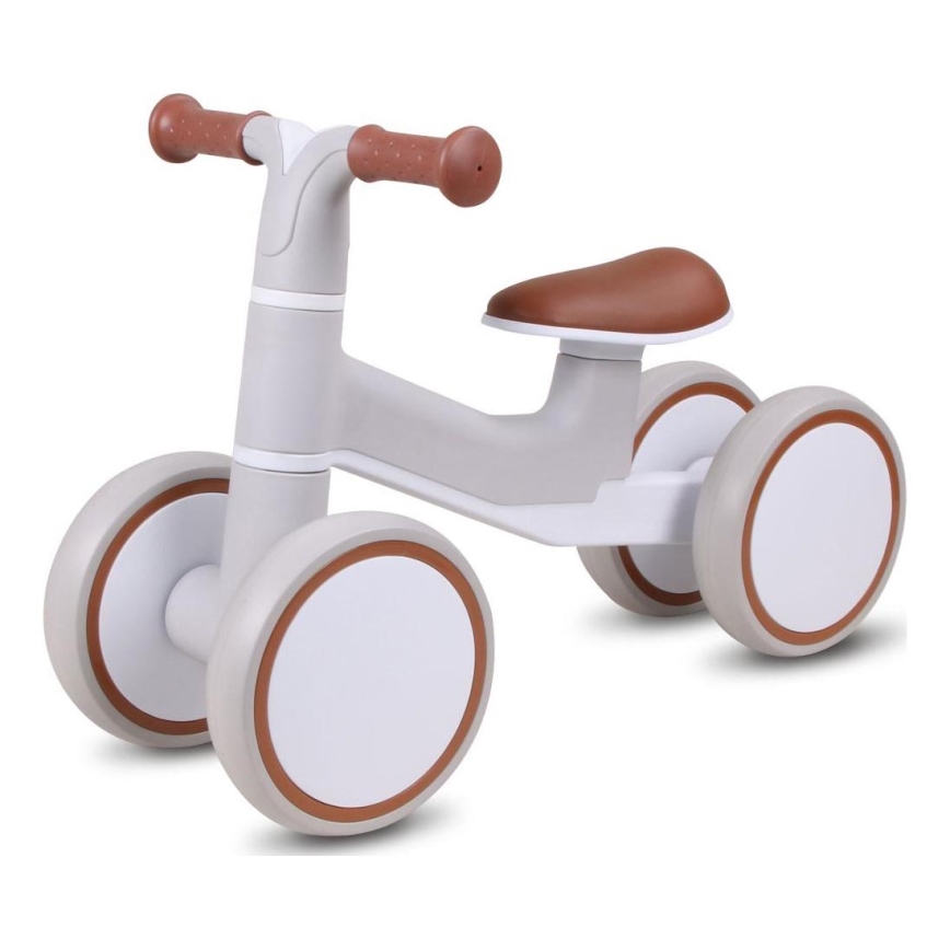 Løbecykel KVADROLET grå/brun