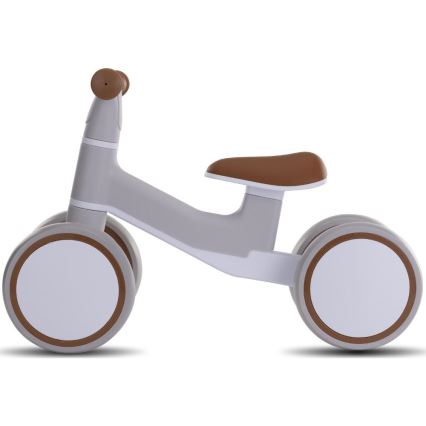 Løbecykel KVADROLET grå/brun