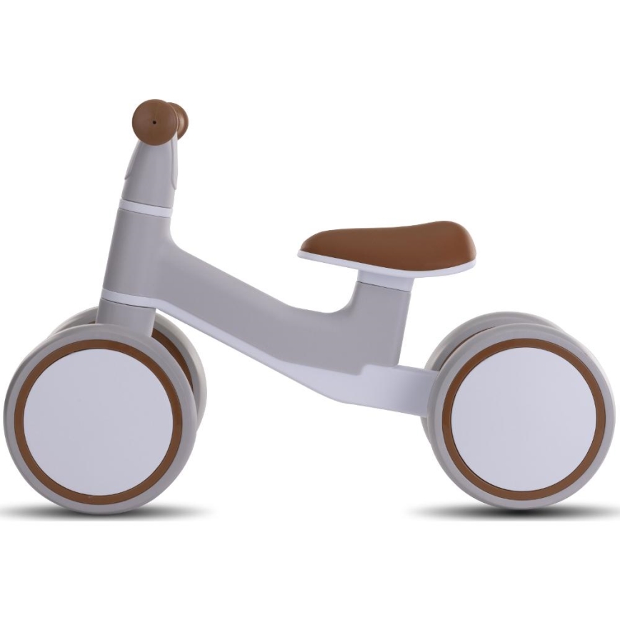 Løbecykel KVADROLET grå/brun