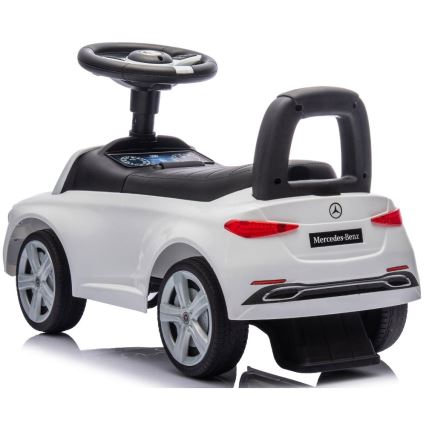Løbecykel Mercedes C-Class 2xAA hvid