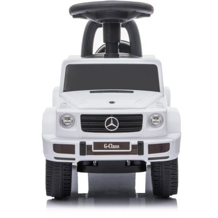 Løbecykel Mercedes G350d 2xAA hvid/sort